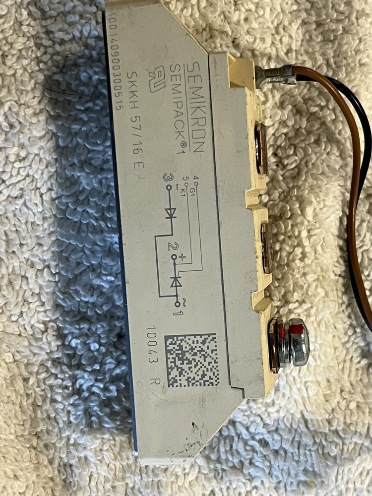 SEMIKRON SEMIPACK 1 THYRISTOR MODULE SKKH-57/16E