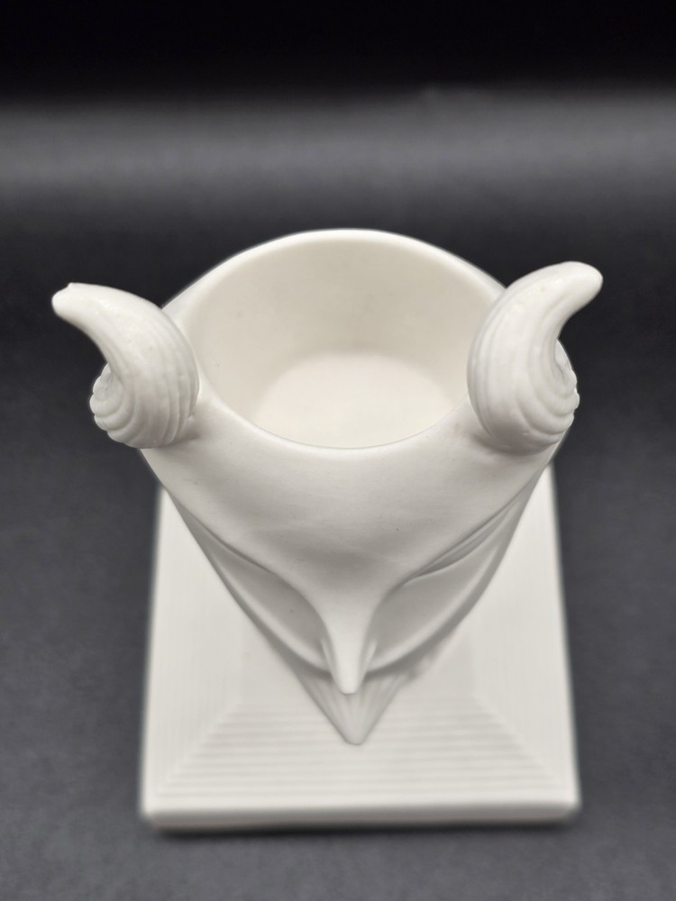 Jonathan Adler Devil Match Strike And Holder White Porcelain Bisque