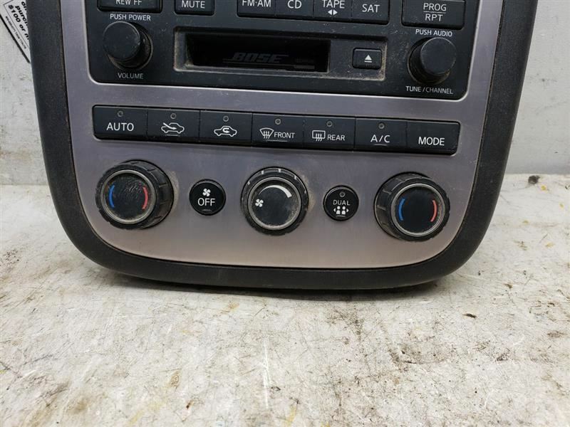 Temperature Control Panel Fits 03-04 MURANO 935064