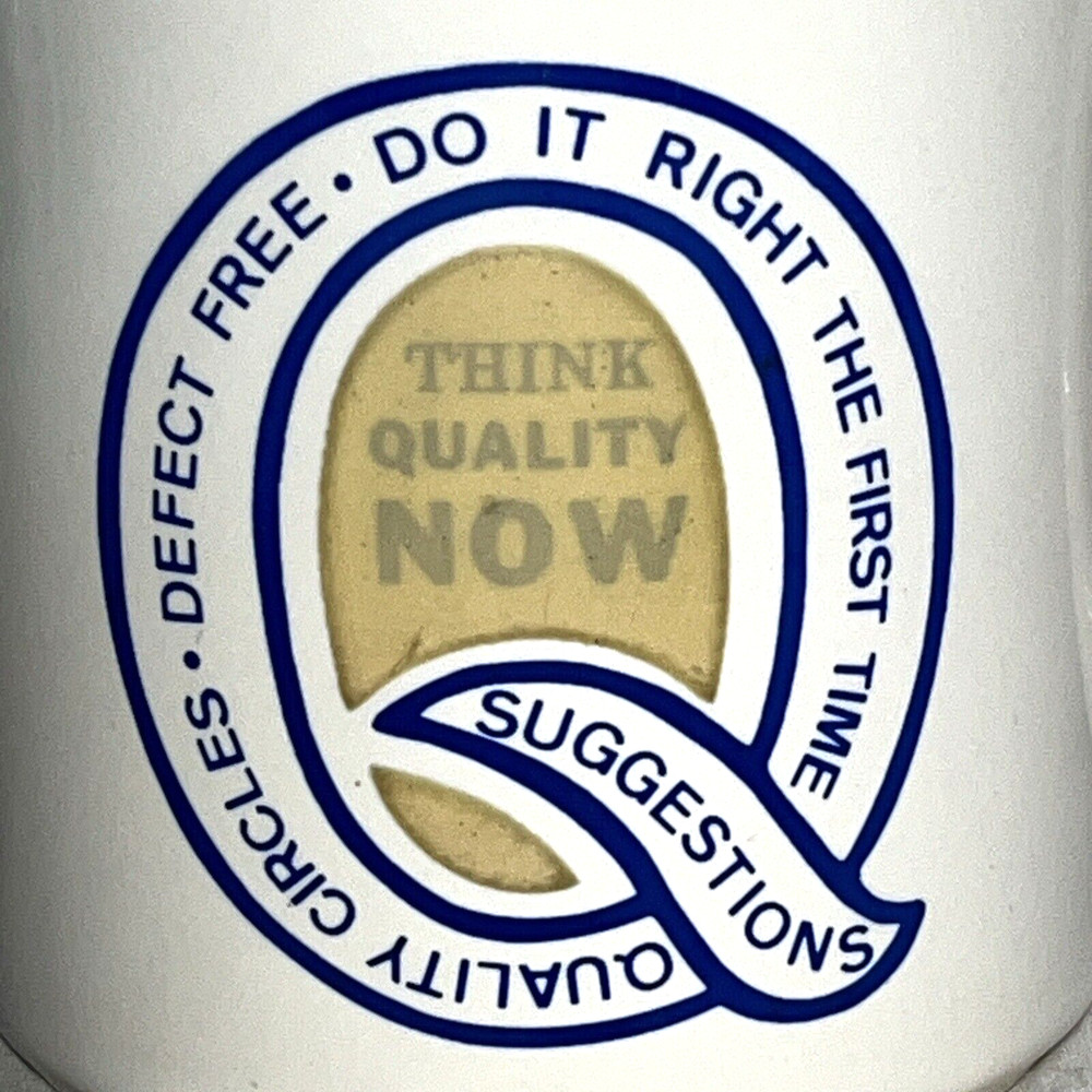 IBM Mug Computers Electronics Hartford Quality White Ceramic Promotional