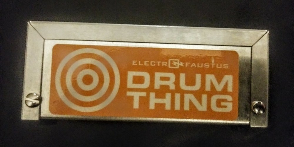 Electro Faustus Noise Devices Drum Thing EF105 Percussion Device NEVER USED