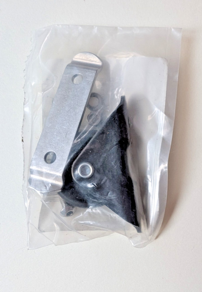 Brompton Mudguard Roller + Fittings Only - L Version Black