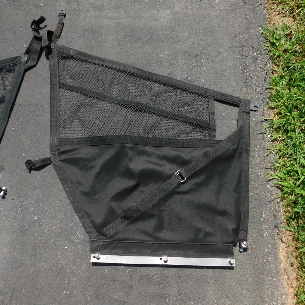 Pair Agripool AUC 13750 & 13751 Right & Left Soft Doors for John Deere Utility