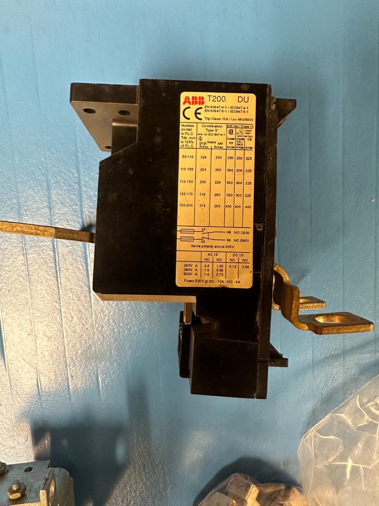 T200DU ABB 110-150A Overload Relay