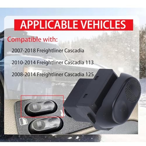 Power Window Switch, Heavy Duty Front Driver Passenger Side Window Switch