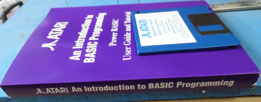 Introduction to Basic Programming Atari/HISOFT 1040/Mega/TT ST NEW Disk