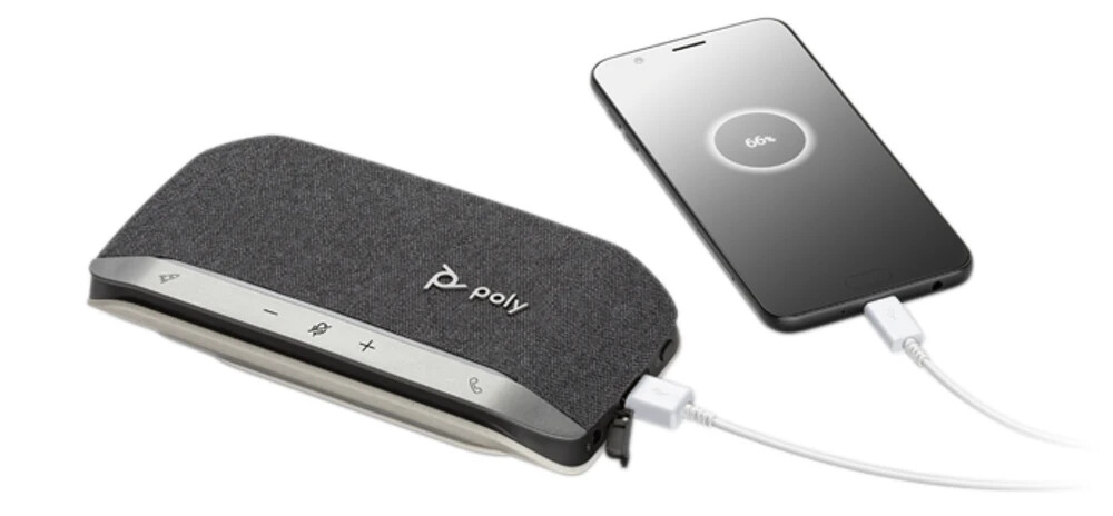 POLY SYNC 20 Model SY20-M USB-X Microsoft USB/BLUETOOTH Smart Speakerphone