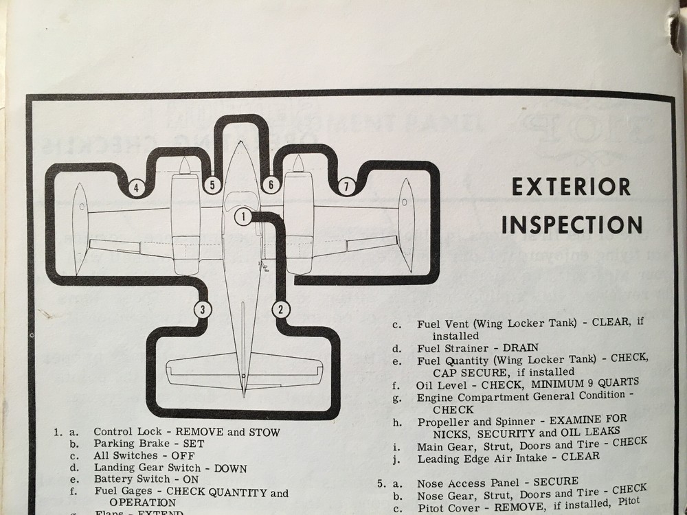 1969 Cessna 310P Owner's Manual
