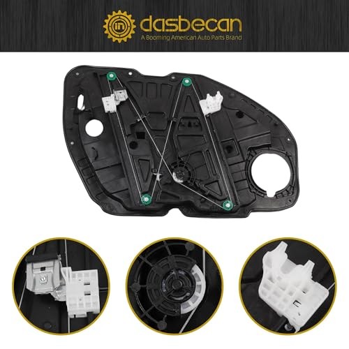 Front Right Passenger Side Power Window Regulator with Panel Front Right Side