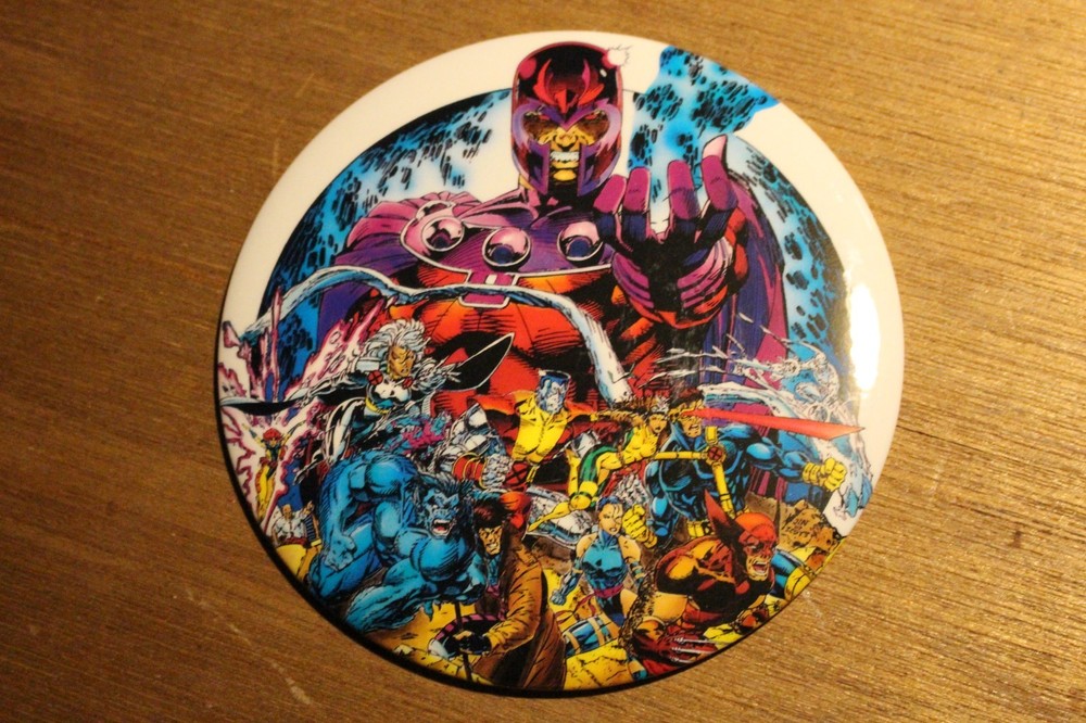 X-Men & X-Force 6 inch Buttons/Pins, Pristine
