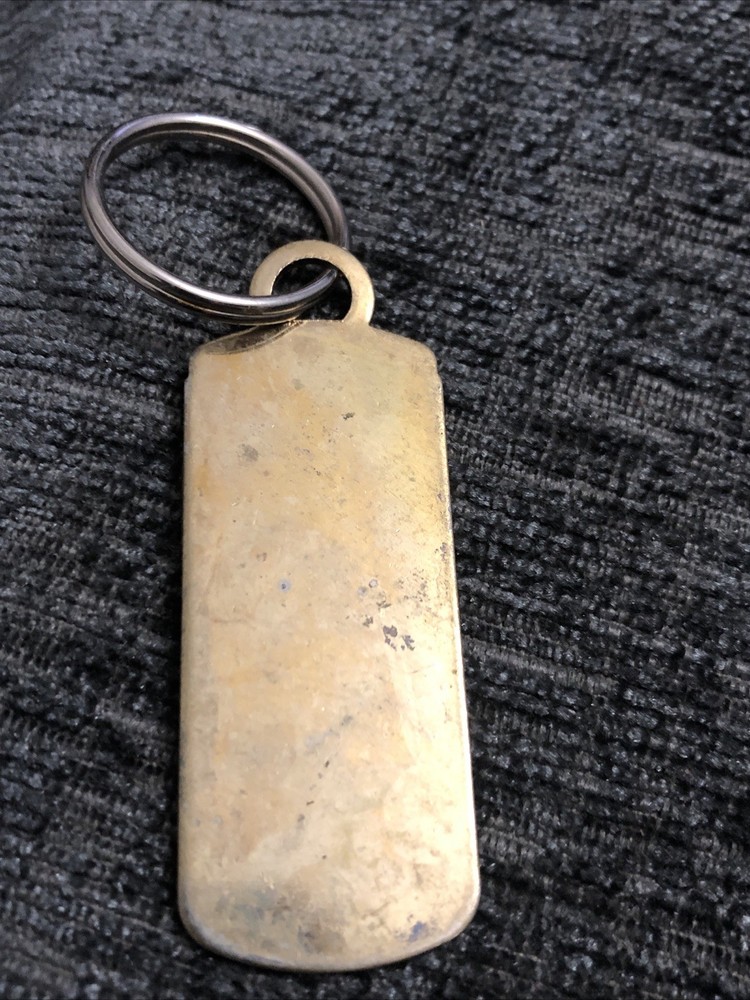 Red Stripe Vintage Keyring Collectable