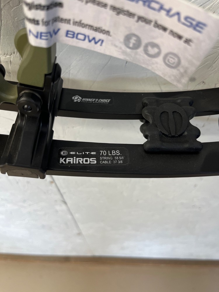 elite kairos compound bow NEW