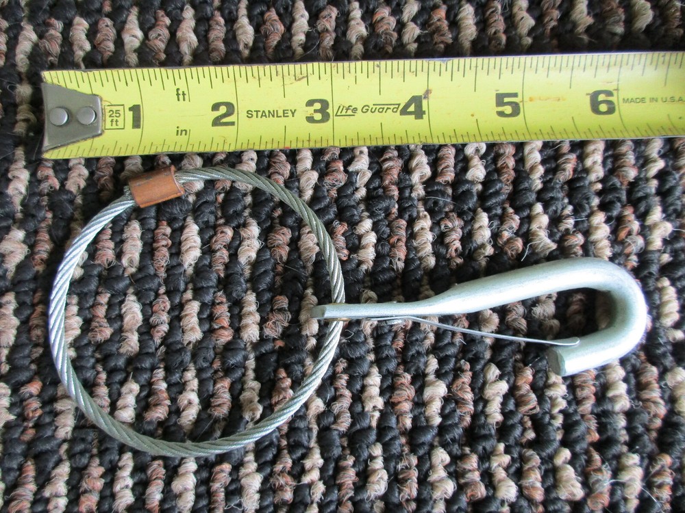 Steel Snap Hook & Steel Cable Rigging