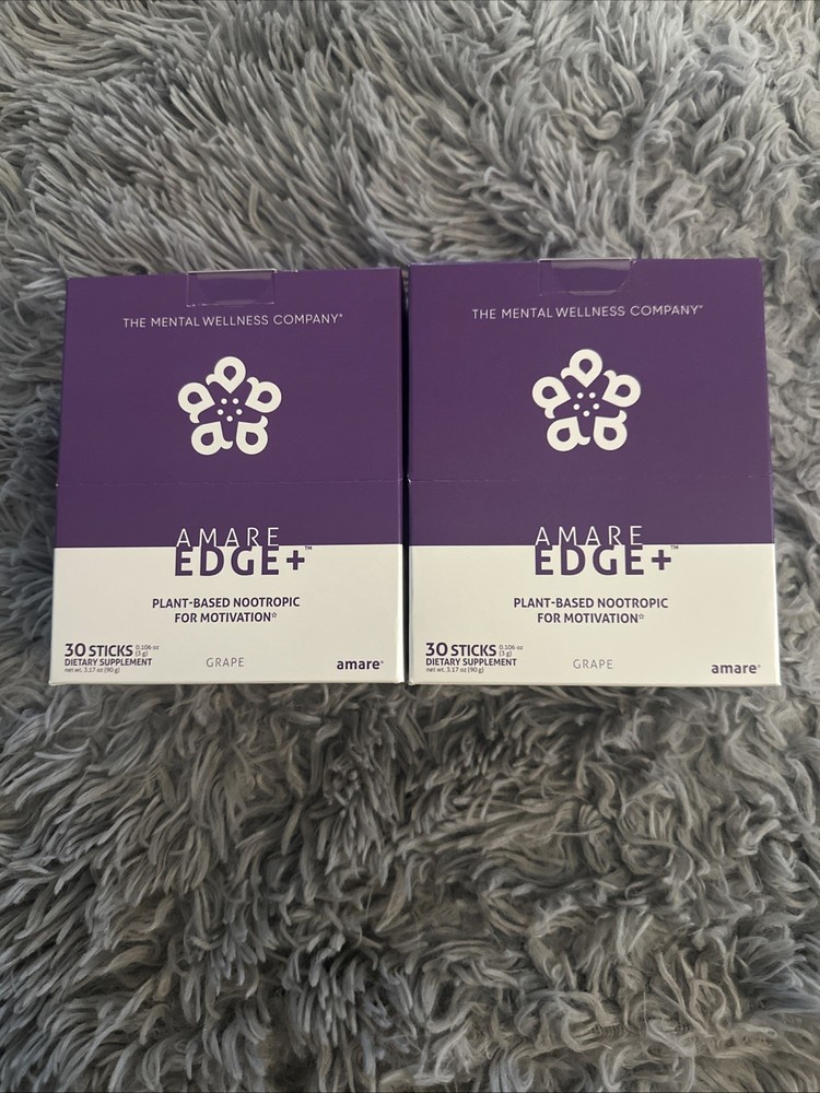 2 Pack Amare Global Edge + Grape