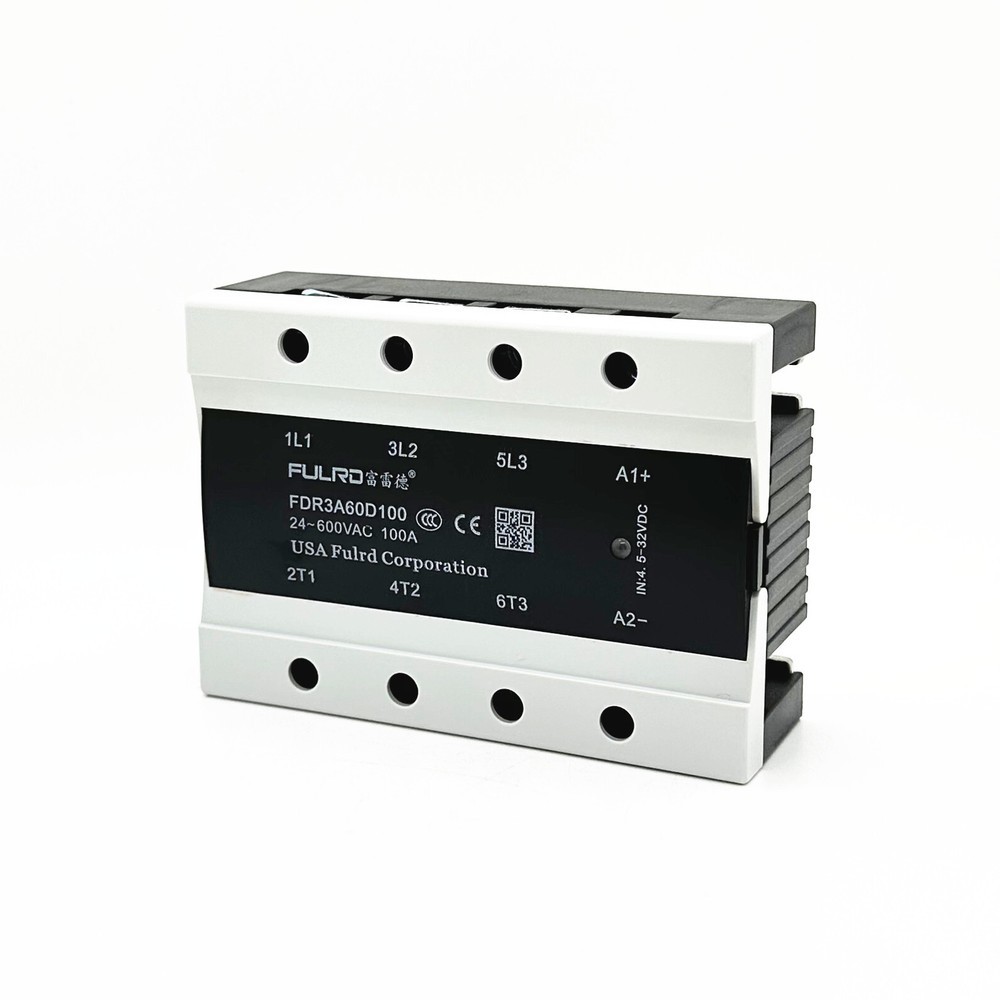 1pcs FULRD Three-phase Solid State Relay FDR3A60D100 100A DC-AC 24-600VAC