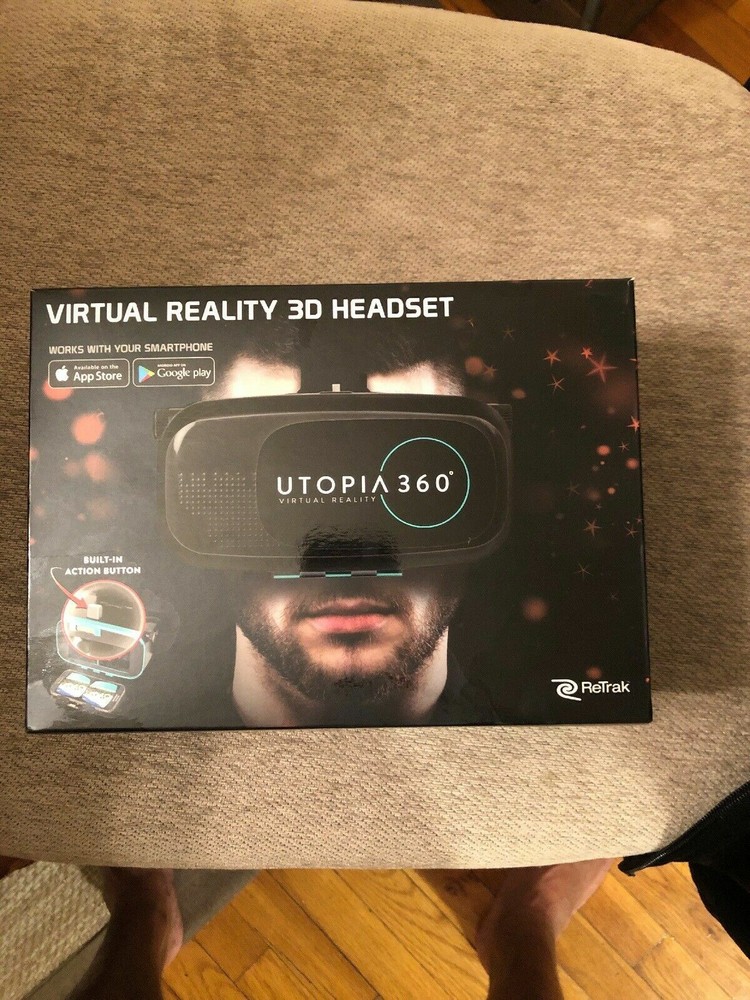 ReTrak - Utopia 360° Virtual Reality 3D Headset