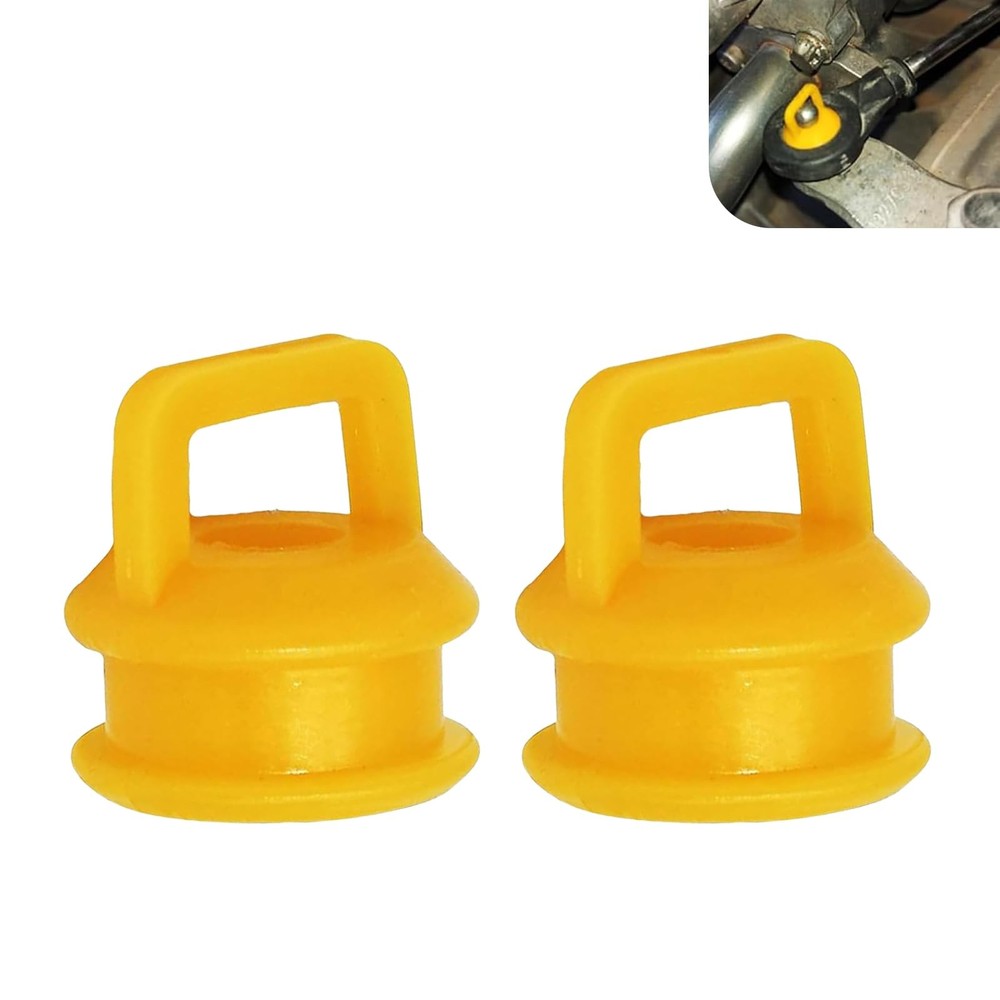 Bawkars 2 PCS Shift Cable Linkage Bushing, Transmission Shifter Orange