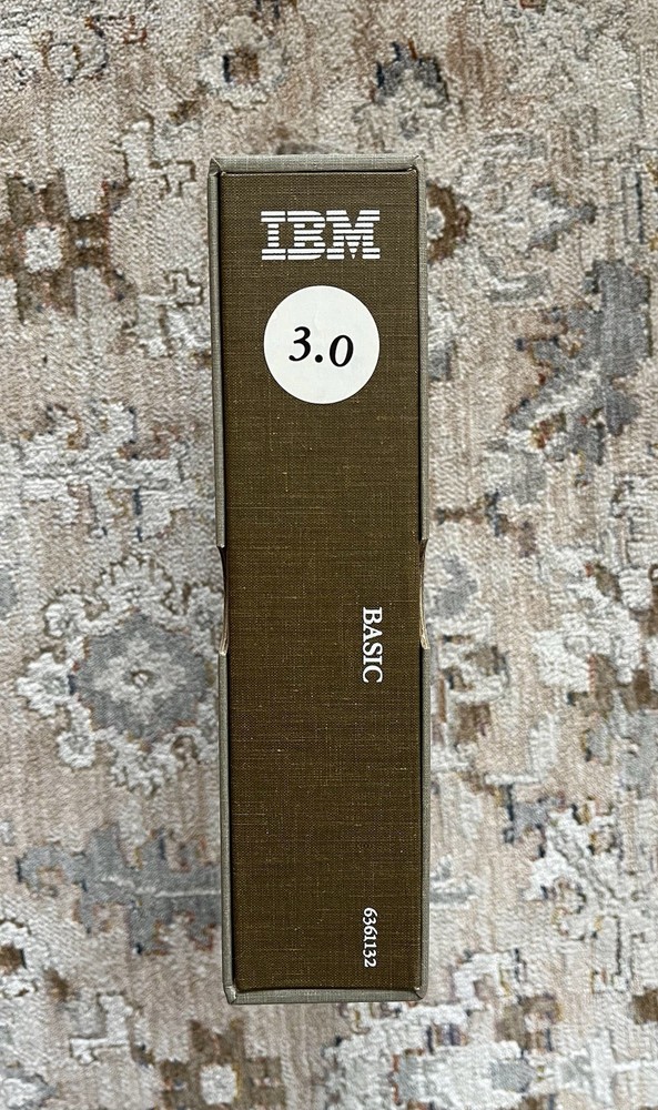IBM 3.0 Basic PC Hardware Reference Library Manual 6361132