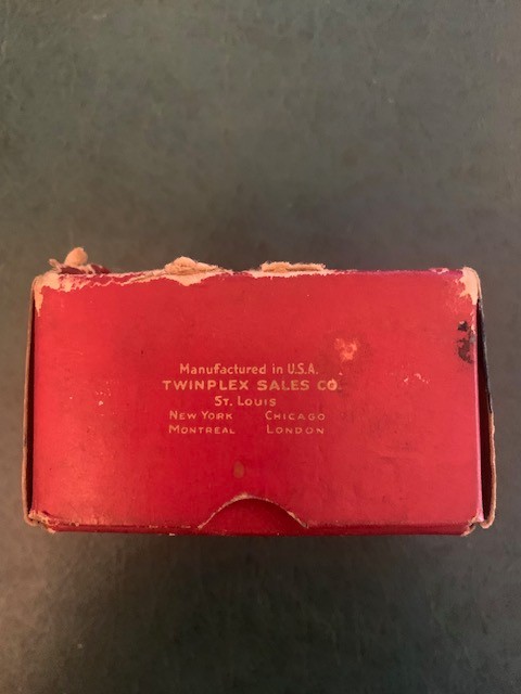 Twinplex Stropper Blade razor sharpener Box (box only)