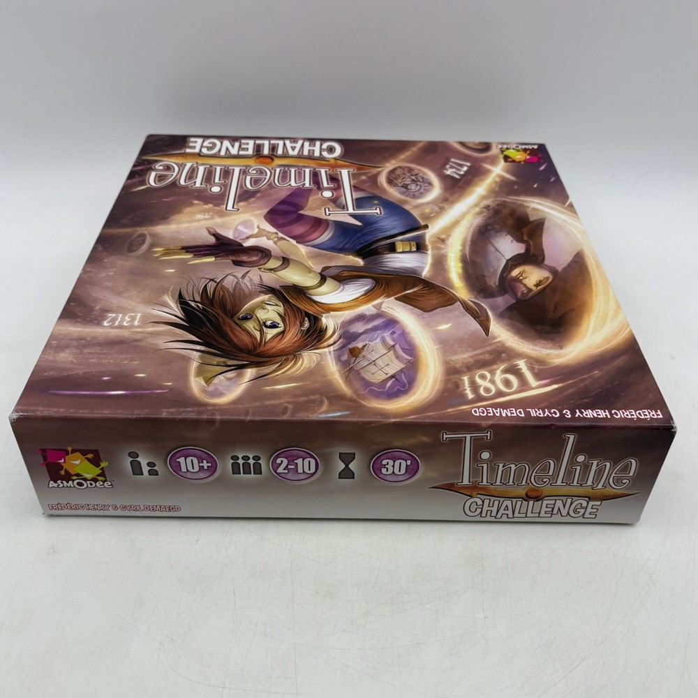 Timeline Challenge Board Game COMPLETE Asmodee 2015 Historical Chronology