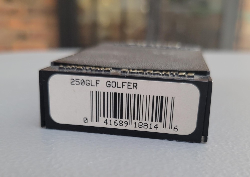 ZIPPO GOLFER 1997 LIGHTER