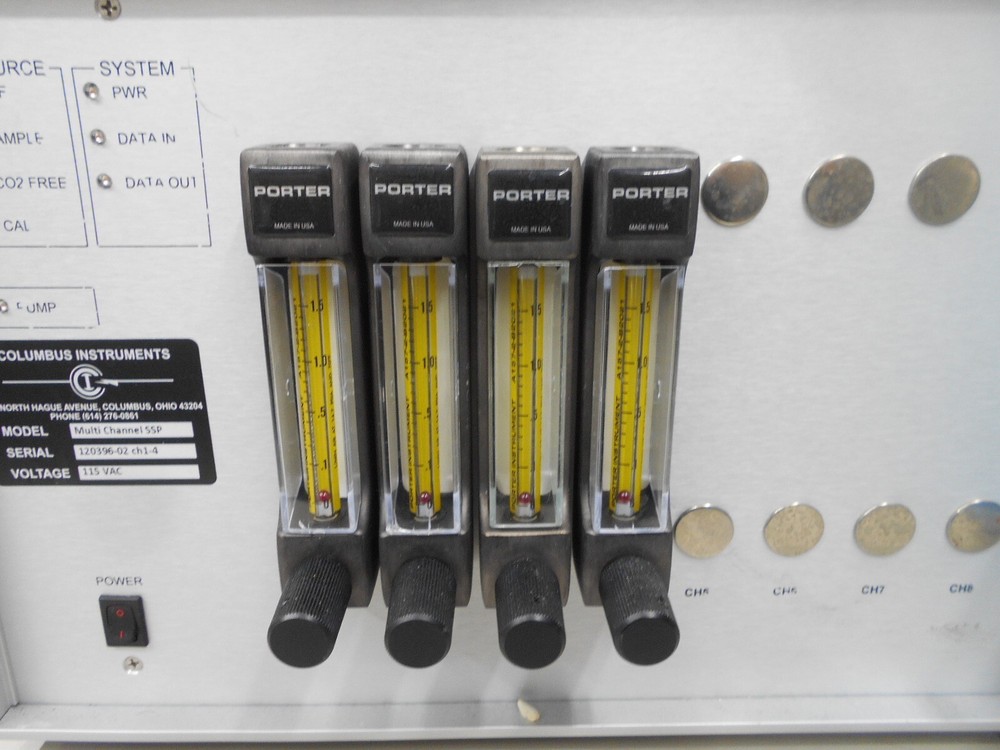 COLUMBUS INSTRUMENTS MULTICHANNEL SYSTEM SAMPLE PUMP 115VAC