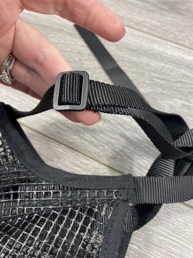 Mesh Large Rubbery Mesh Dog Muzzle Black Large Breed Dog