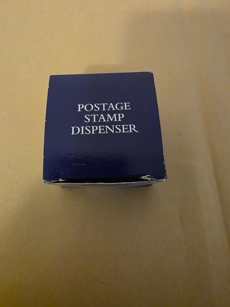 Postage Stamp Keeper Holder Desktop Dispenser Roll Storage Display Collector