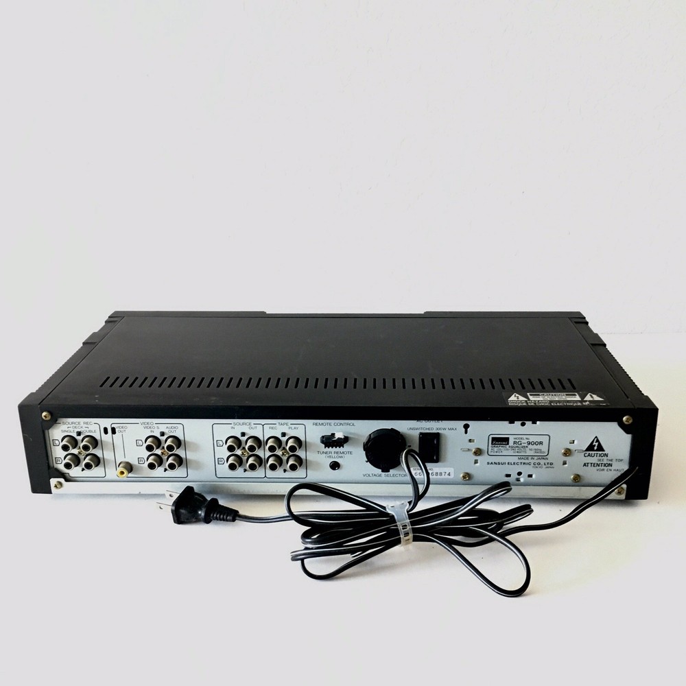 Sansui RG-900R Remote Compu-Equalizer - No Remote