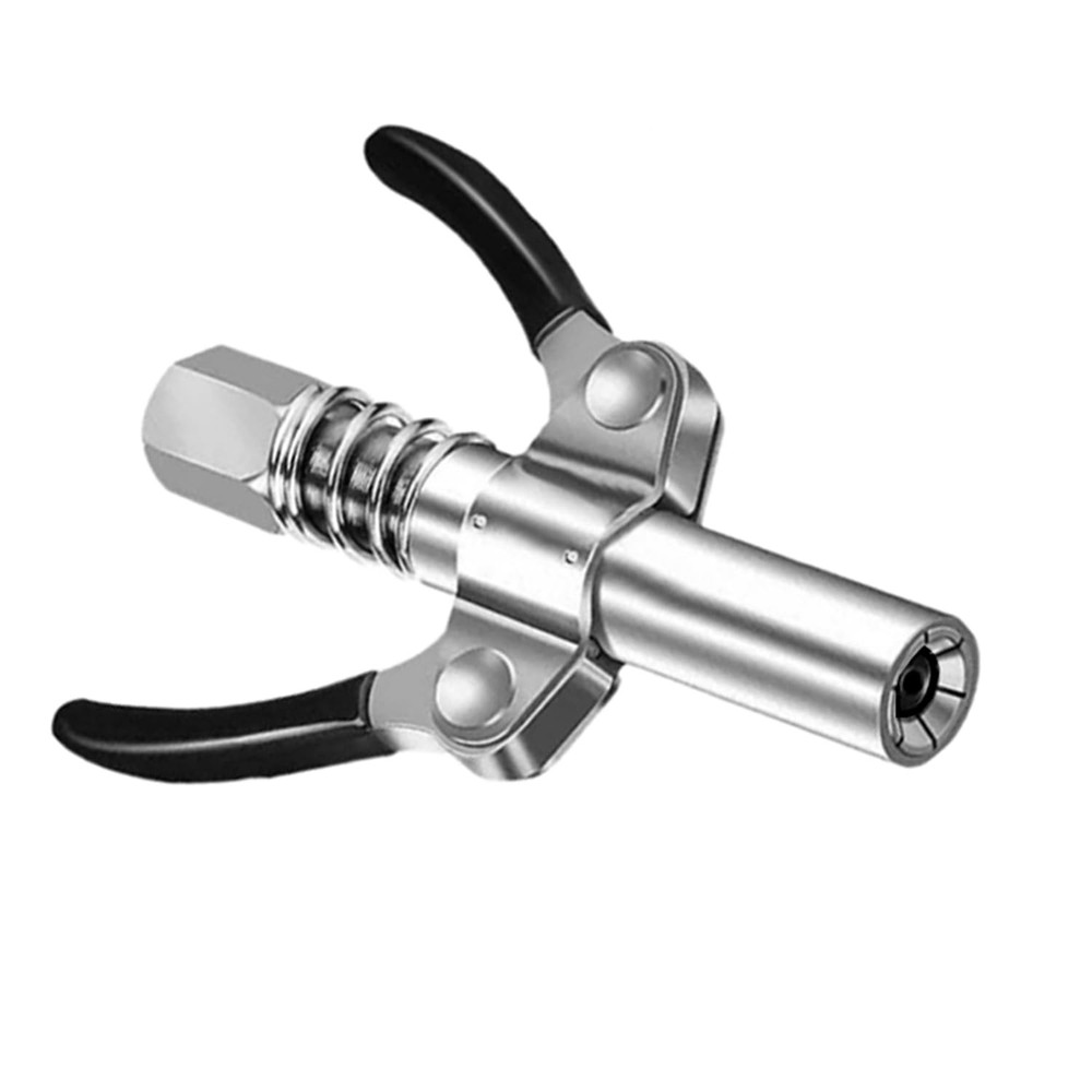 Grease Gun Coupler Grease Gun Tips Double Handle Quick Lock Release Grease Tips