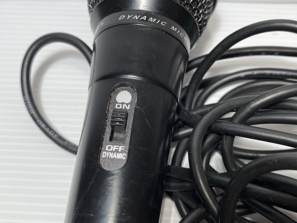 Dynamic Black Wired Microphone PS3 Xbox 360 Wii #8