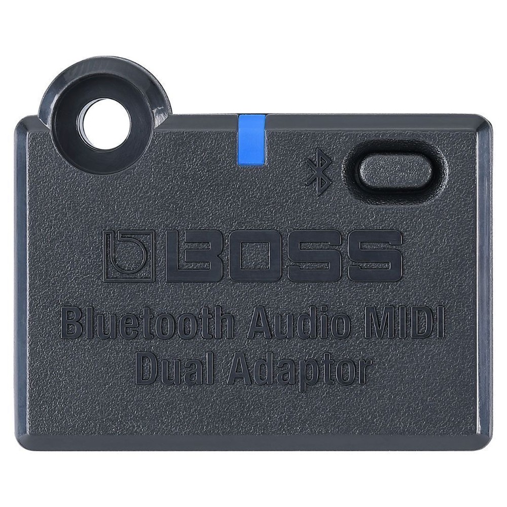 Boss Compact Bluetooth Audio MIDI Dual Adapter with Wireless Connectivity
