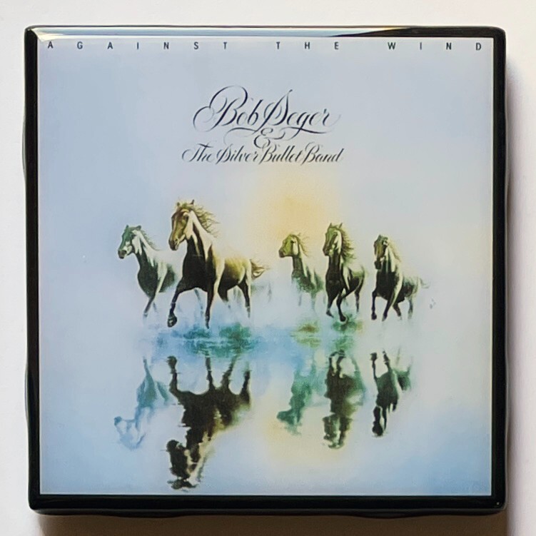 BOB SEGER Against The Wind Coaster Custom Ceramic Tile Silver Bullet Band