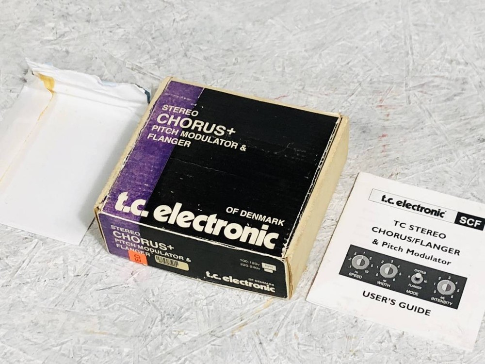tc electronic Stereo Chorus + Pitch Modulator & Flanger