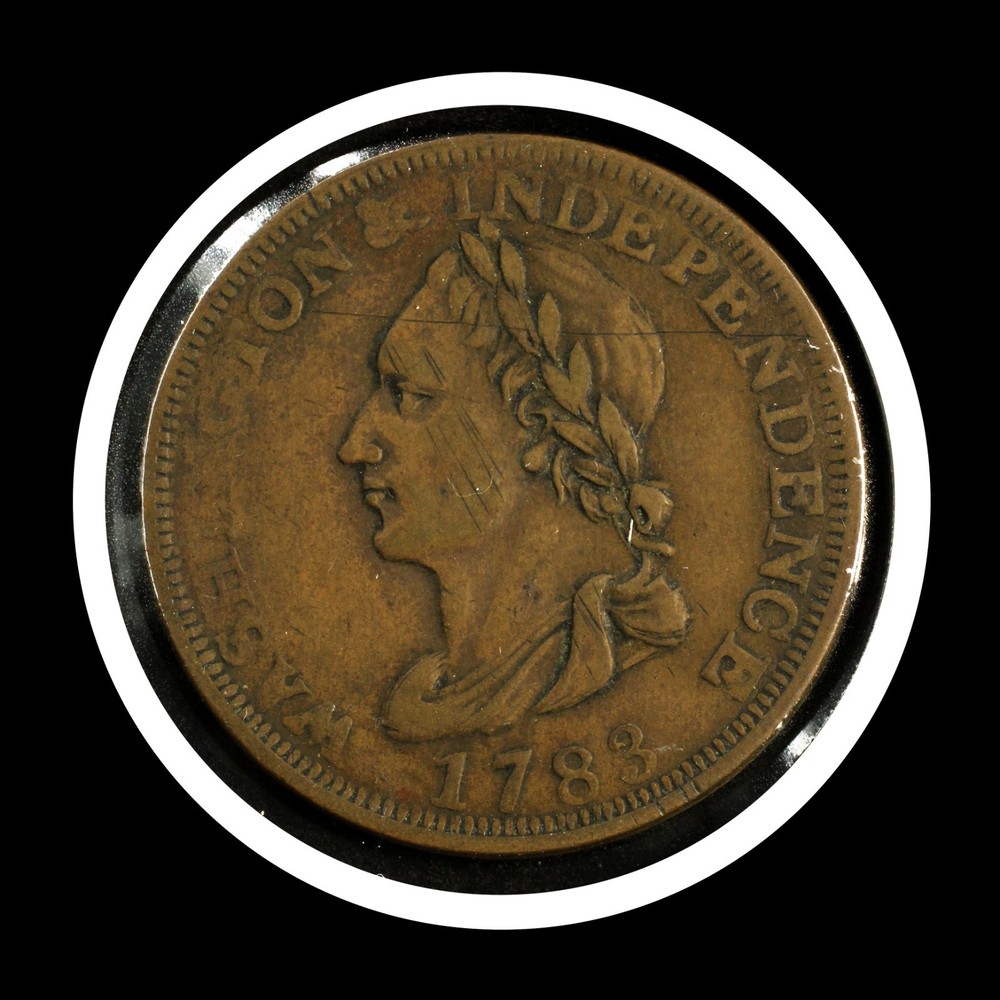 1783 One Cent "Unity States" Washington Independence (L6724)