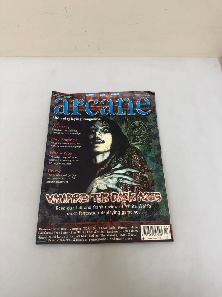 arcane  rare book magazine issue 5 n102