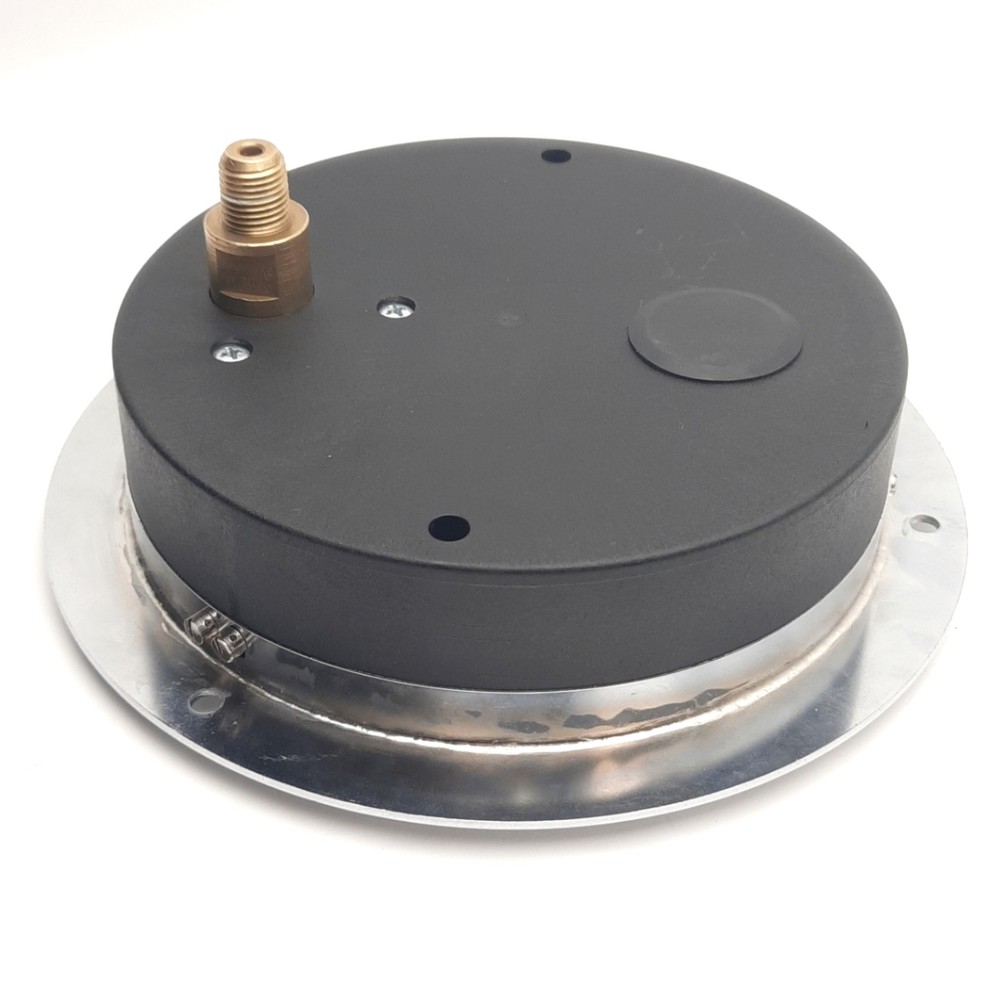 McDaniel Controls Model BDP Test Gauge 160mm Dial 100 Psi, 1/4" NPT, Panel Mount