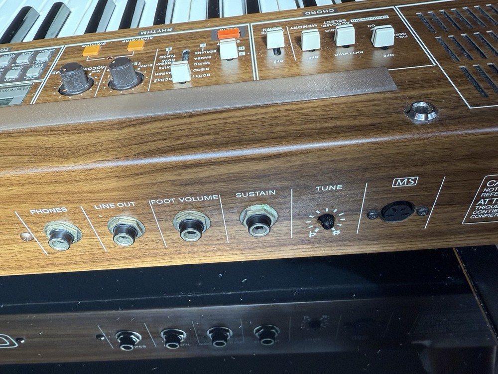 Casio Casiotone CT-501 with Case, Vintage