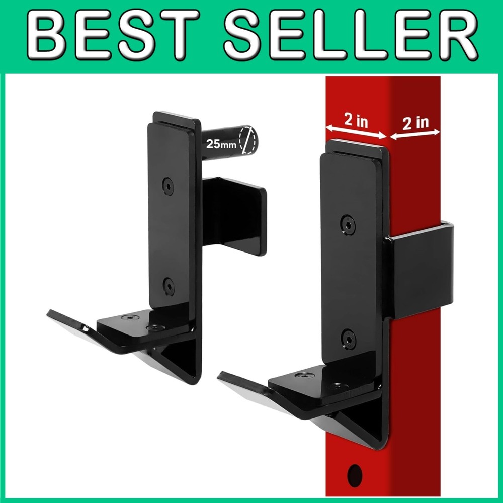 Durable Barbell Holders for Home Gym Power Racks