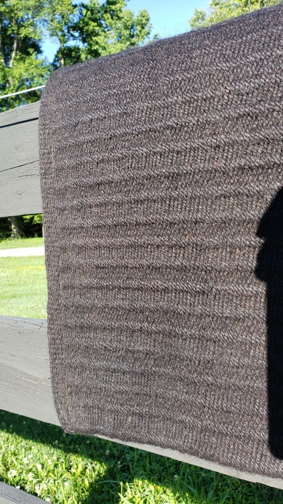 Two Wool Western Show Saddle Pads - Harris