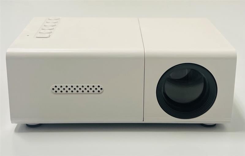 Portable White Multi-Media HD Mini LED Projector Model YG300
