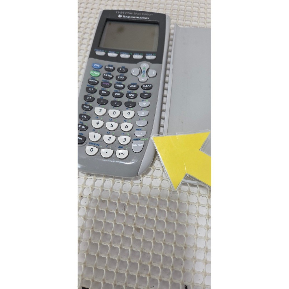Texas Instruments a TI-84 Plus Silver Edition Calculator School, account work