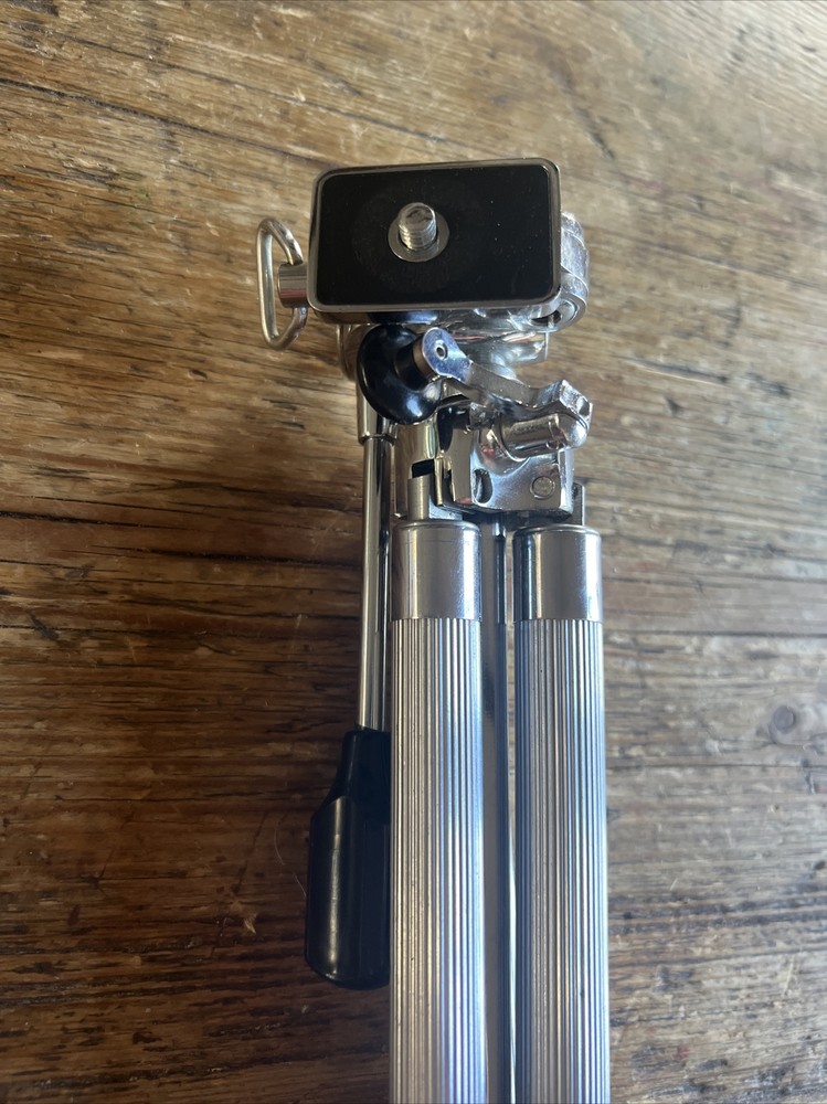 Chrome TELESAR Elevating Tripod 9 Sections to 52” w/ Original Bag