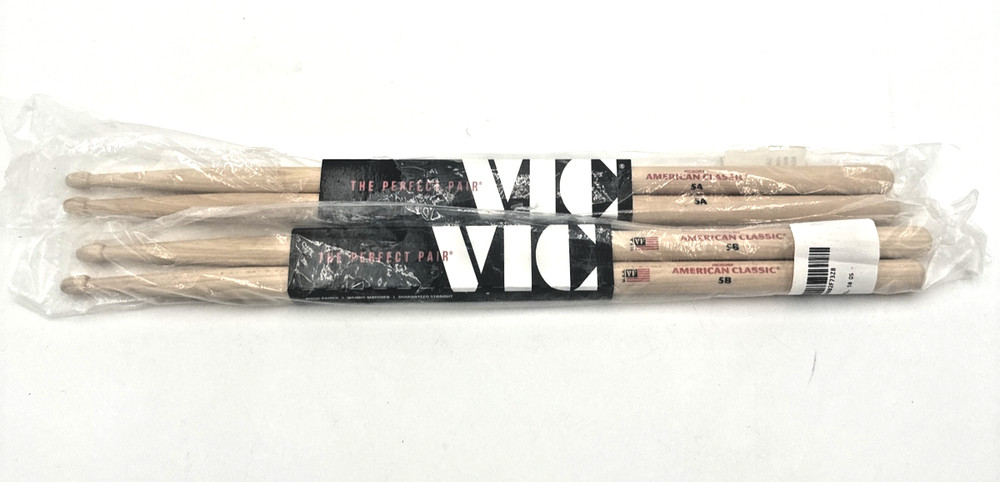 Hickory American Classic Drumsticks - 5A & 5B