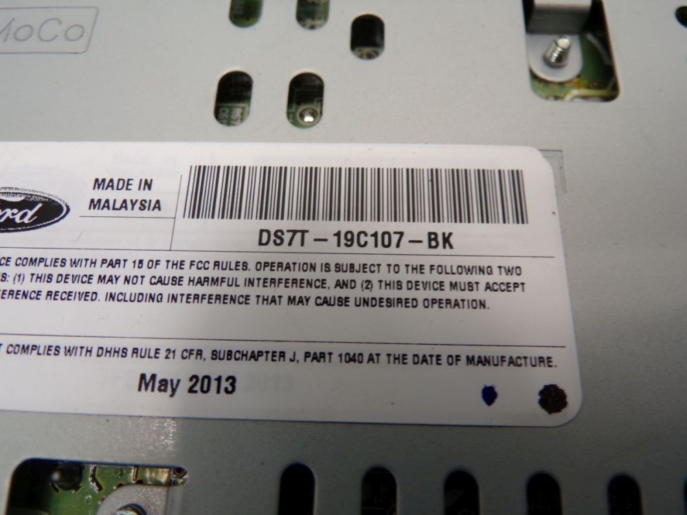 Radio/CD-Change Combination Not Present! Suitable for Ford Mondeo V Ba7