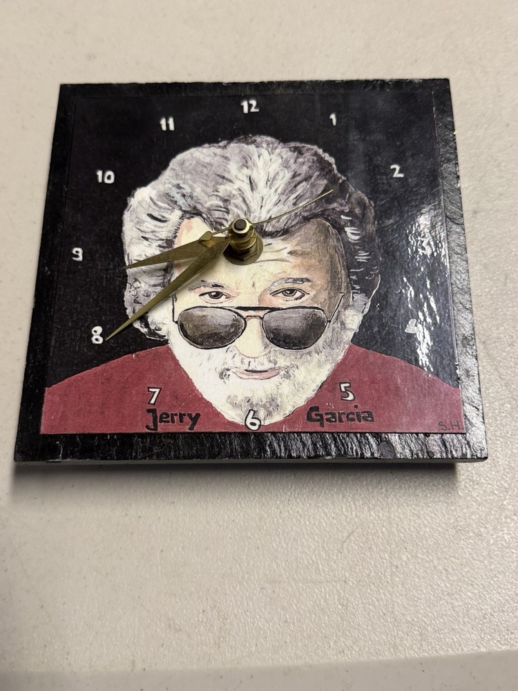 Jerry Garcia Grateful Dead Custom Clock Art