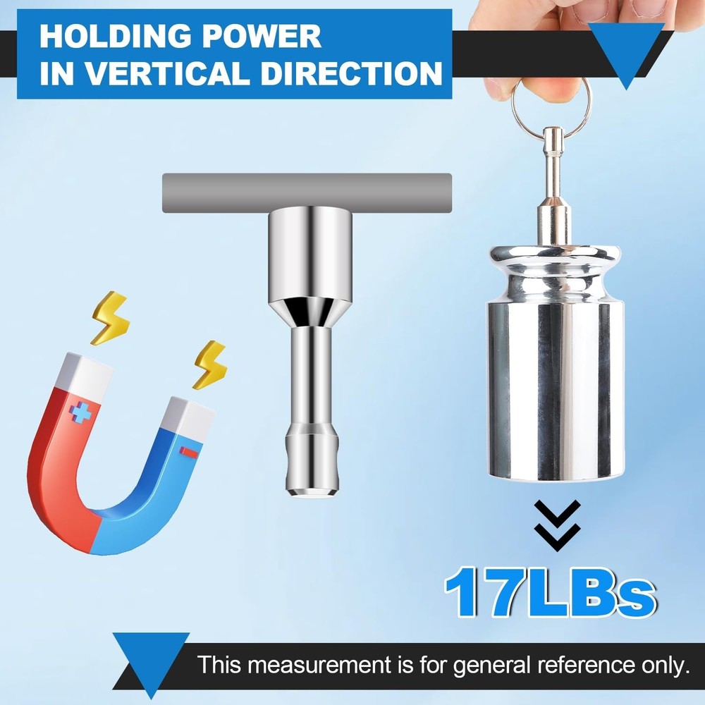 Portable Pocket Magnet Keychain - Essential Tool for Precious Metal Testing