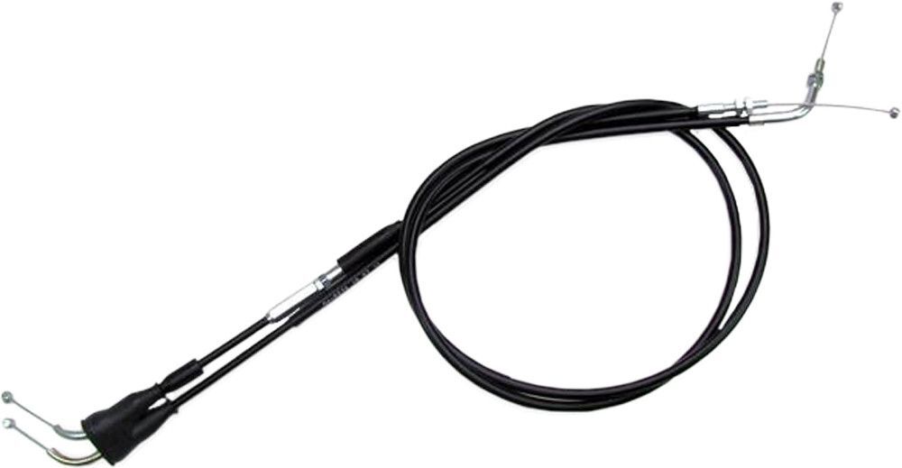 Motion Pro Black Vinyl Push - Pull Throttle Cable Set For Kawasaki KLX400SR 2003