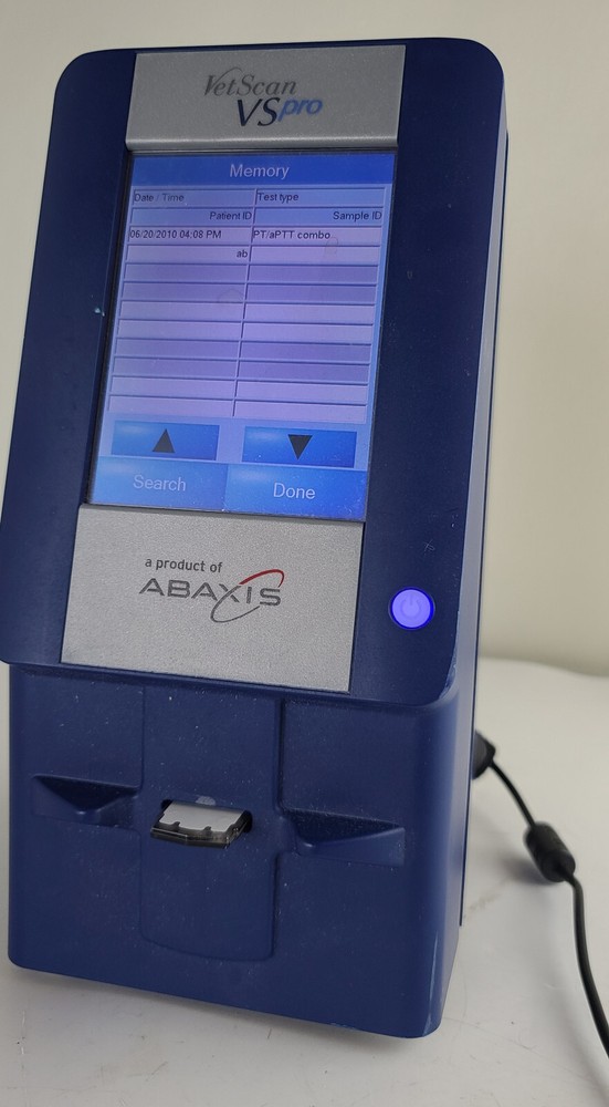 Abaxis Vetscan VS pro VSpro Analyzer Model 15100