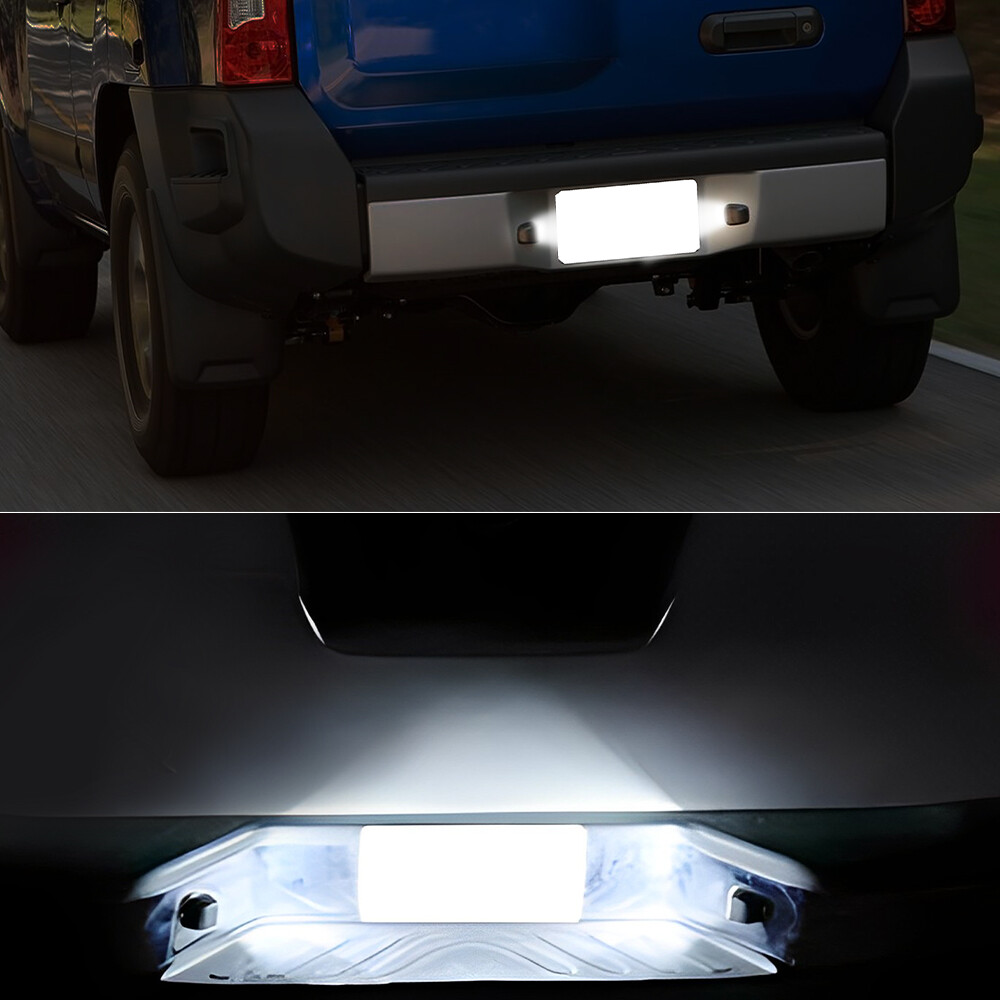 For 2007-2019 Nissan Frontier License Plate Light Rear Bumper Lamp Replacement